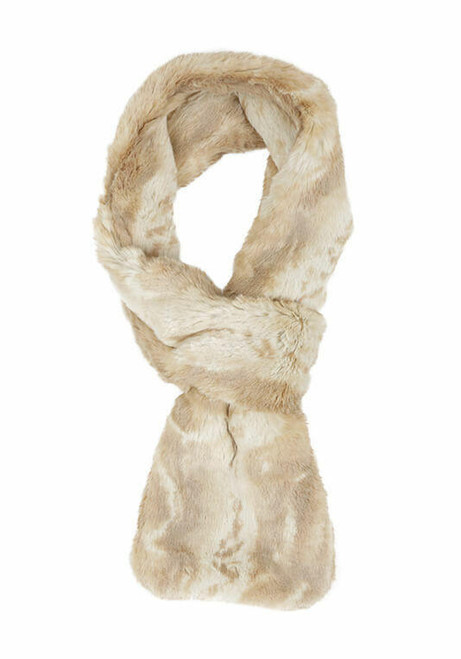 Fabulous-Furs Blonde Mink Faux Fur Loop Scarf  Fabulous-Furs Blonde Mink Faux Fur Loop Scarf