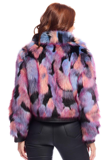 Fabulous-Furs Cosmo Fox Faux Fur Zip Jacket  Fabulous-Furs Cosmo Fox Faux Fur Zip Jacket