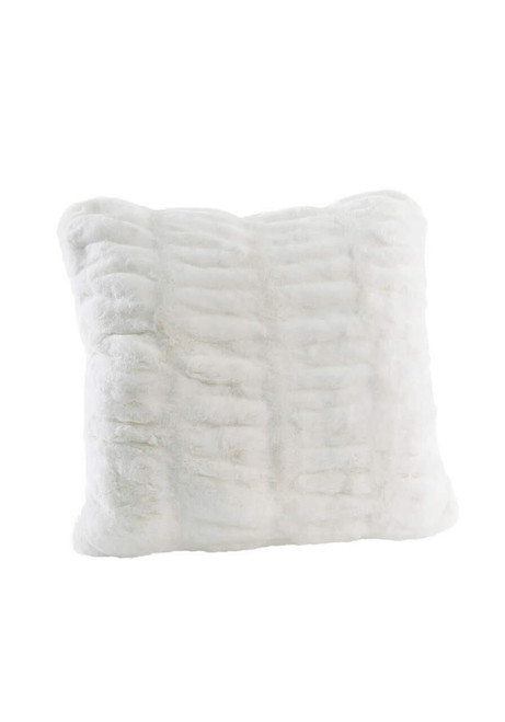 Fabulous-Furs Couture Collection Snow Mink Faux Fur Pillows  Fabulous-Furs Couture Collection Snow Mink Faux Fur Pillows