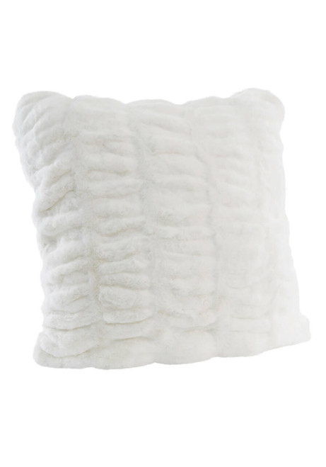 Fabulous-Furs Couture Collection Snow Mink Faux Fur Pillows  Fabulous-Furs Couture Collection Snow Mink Faux Fur Pillows