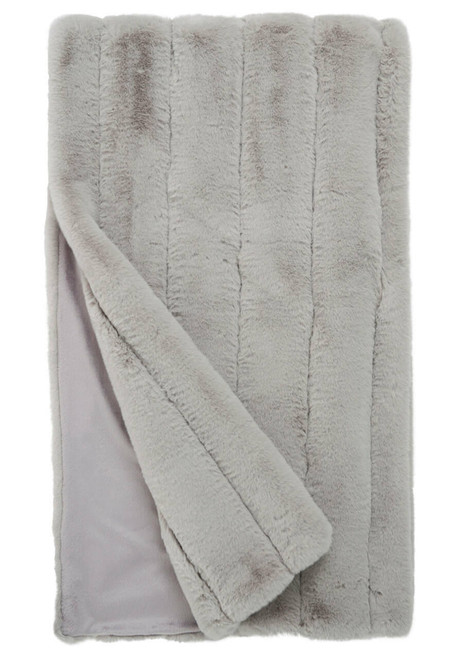 Fabulous-Furs Dove Faux Fur Posh Throw  Fabulous-Furs Dove Faux Fur Posh Throw
