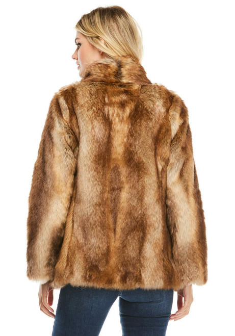 Fabulous-Furs Fisher Faux Fur Favorite Jacket  Fabulous-Furs Fisher Faux Fur Favorite Jacket