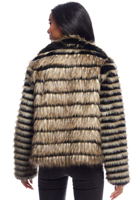 Fabulous-Furs Front Row Faux Fur Fox Jacket  Fabulous-Furs Front Row Faux Fur Fox Jacket
