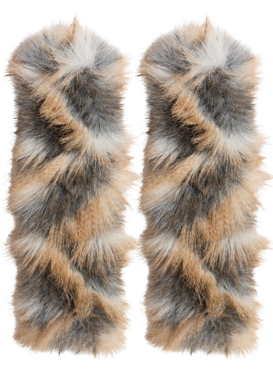 Fabulous-Furs Grey Chevron Faux Fur Seat Belt Covers - Set of 2  Fabulous-Furs Grey Chevron Faux Fur Seat Belt Covers - Set of 2