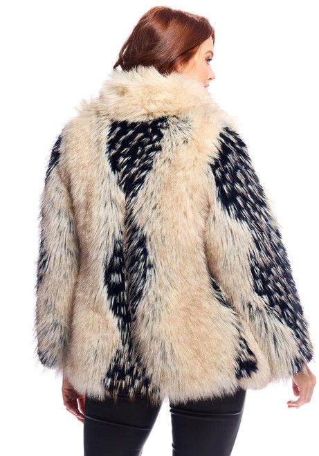 Fabulous-Furs Ivory Fox Faux Fur Foxy Favorite Jacket  Fabulous-Furs Ivory Fox Faux Fur Foxy Favorite Jacket