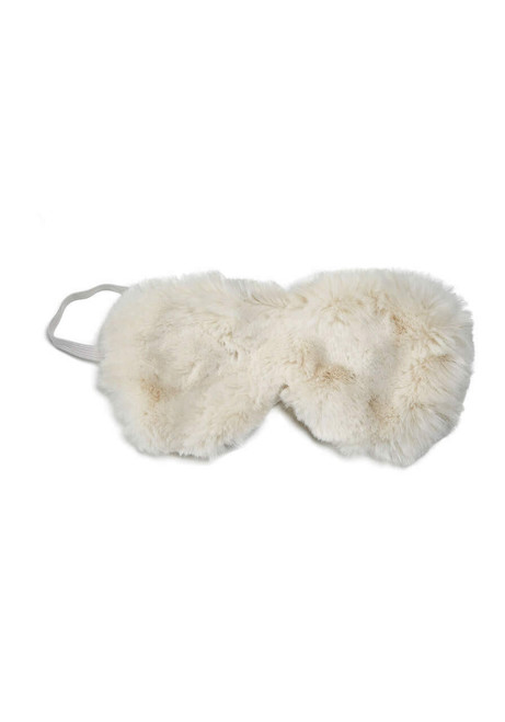 Fabulous-Furs Ivory Mink Faux Fur Eyemask  Fabulous-Furs Ivory Mink Faux Fur Eyemask