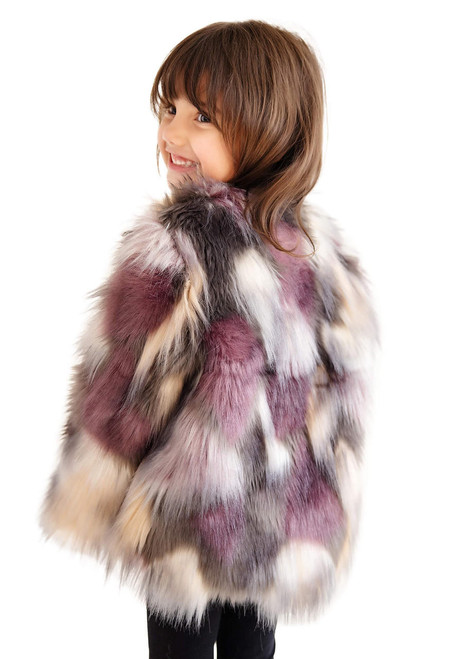 Fabulous-Furs Kid's Faux Fur Josie Fox Coat  Fabulous-Furs Kid's Faux Fur Josie Fox Coat