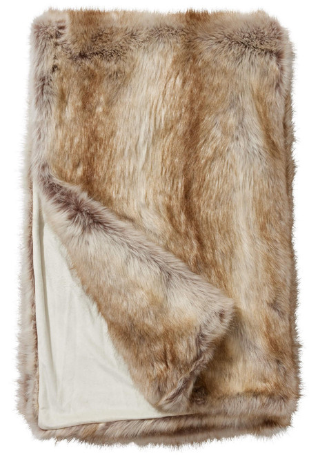 Fabulous-Furs Limited Edition Blonde Fox Faux Fur Throws Fabulous-Furs Limited Edition Blonde Fox Faux Fur Throws