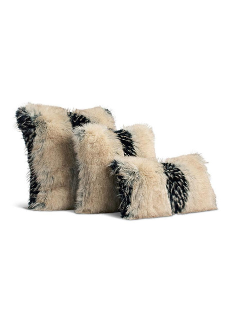 Fabulous-Furs Limited Edition Ivory Fox Faux Fur Pillows  Fabulous-Furs Limited Edition Ivory Fox Faux Fur Pillows
