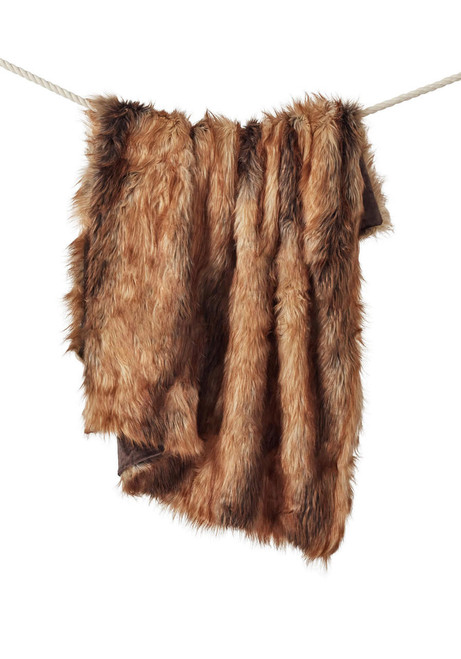 Fabulous-Furs Limited Edition Red Fox Faux Fur Throws  Fabulous-Furs Limited Edition Red Fox Faux Fur Throws
