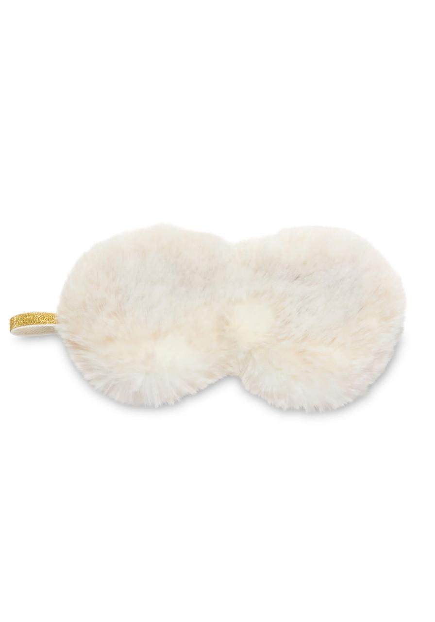 Fabulous-Furs Pearl Mink Faux Fur Sparkle Eyemask 