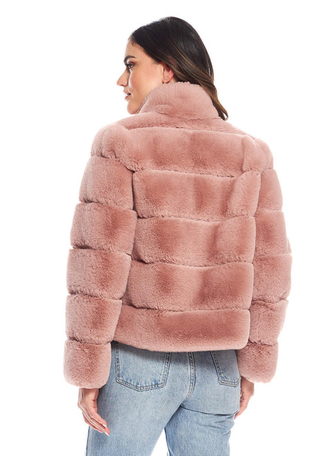 Fabulous-Furs Rosewood Faux Fur Posh Jacket  Fabulous-Furs Rosewood Faux Fur Posh Jacket