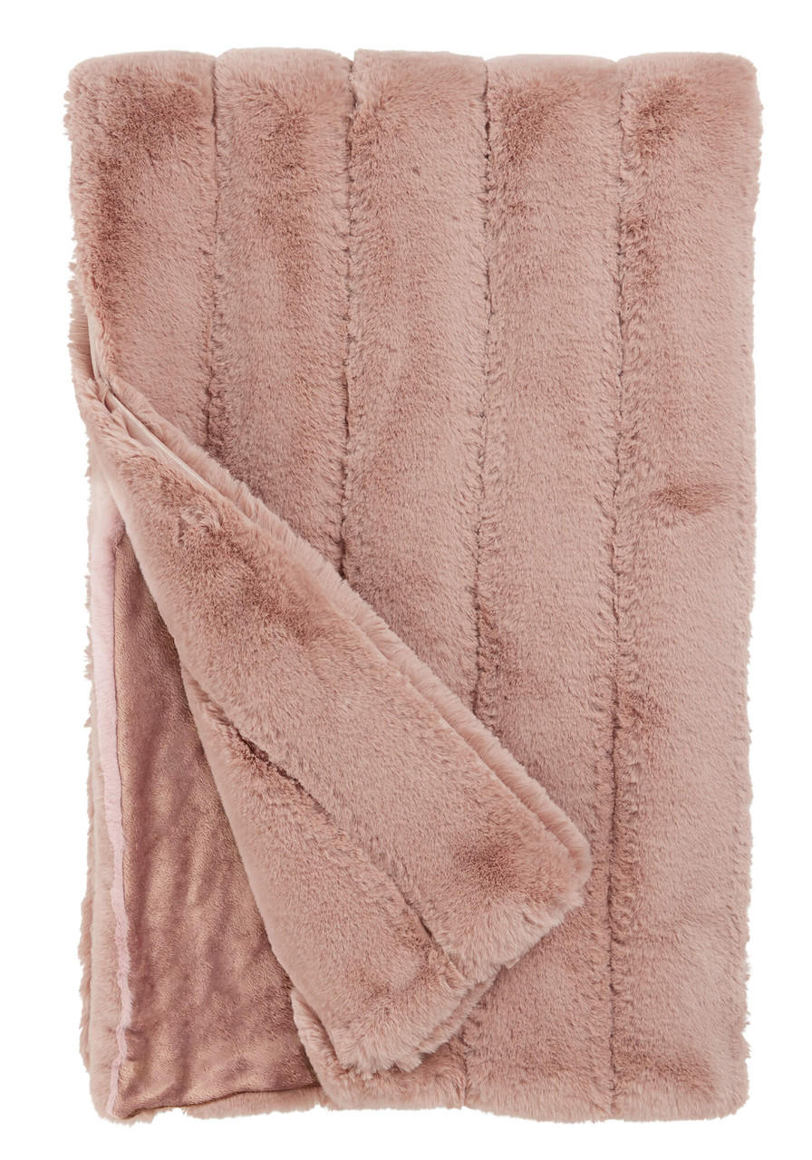 Fabulous-Furs Rosewood Faux Fur Posh Throw Fabulous-Furs Rosewood Faux Fur Posh Throw