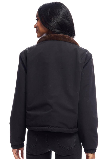 Fabulous-Furs Sable Insta Reversible Faux Fur Zip Jacket  Fabulous-Furs Sable Insta Reversible Faux Fur Zip Jacket