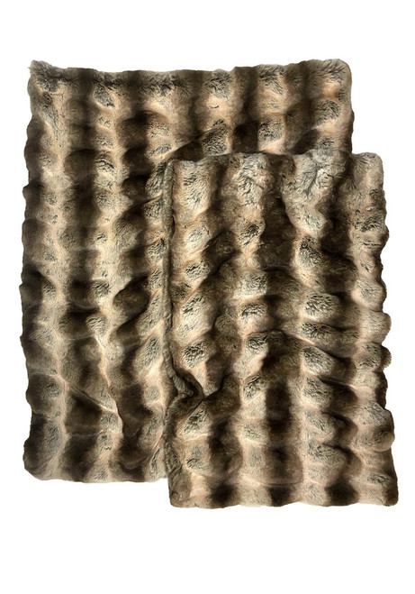 Truffle Chinchilla Faux Fur Pampered Pet Throw Truffle Chinchilla Faux Fur Pampered Pet Throw