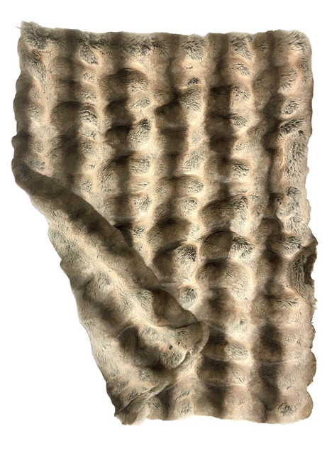 Truffle Chinchilla Faux Fur Pampered Pet Throw Truffle Chinchilla Faux Fur Pampered Pet Throw